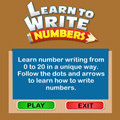 icon for learn to write numbers