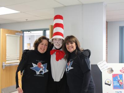 Teachers with the Cat in the Hat